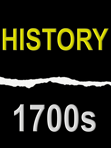 History 1700s