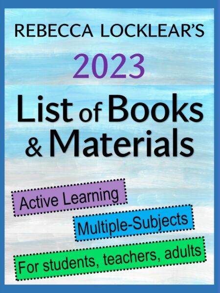 Rebecca Locklear’s 2023 List of Books & Materials